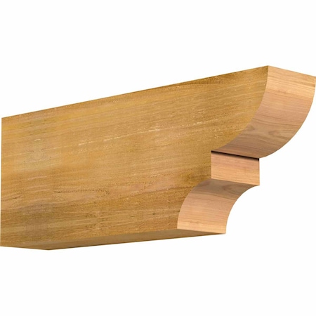 Ekena Millwork Ridgewood Rough Sawn Rafter Tail, Western Red Cedar, 6"W x 12"H x 32"L RFT06X12X32RID00RWR